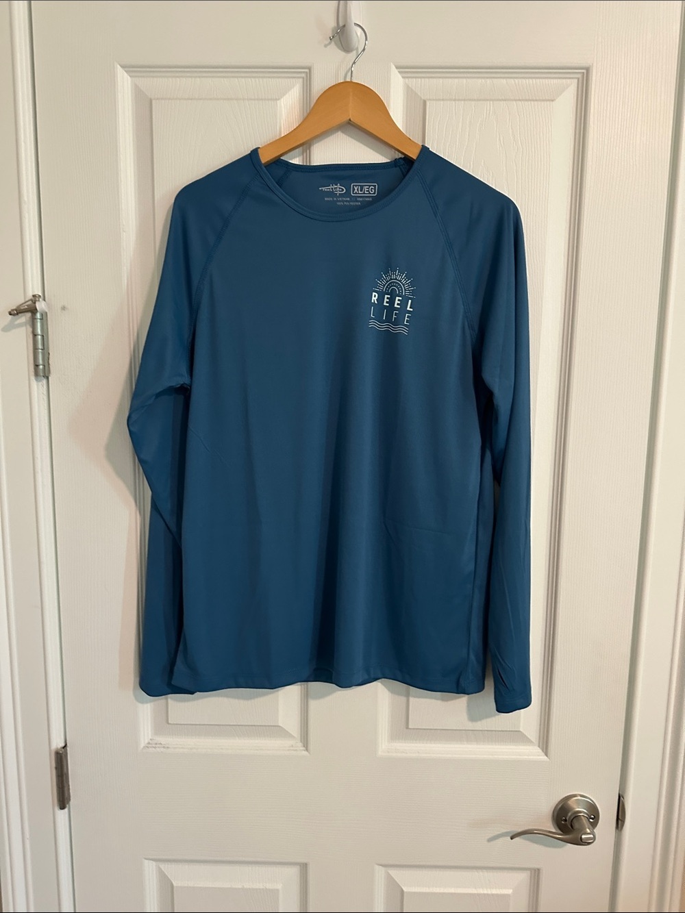 Reel Life Long-Sleeve Performance Rash Guard Shirt